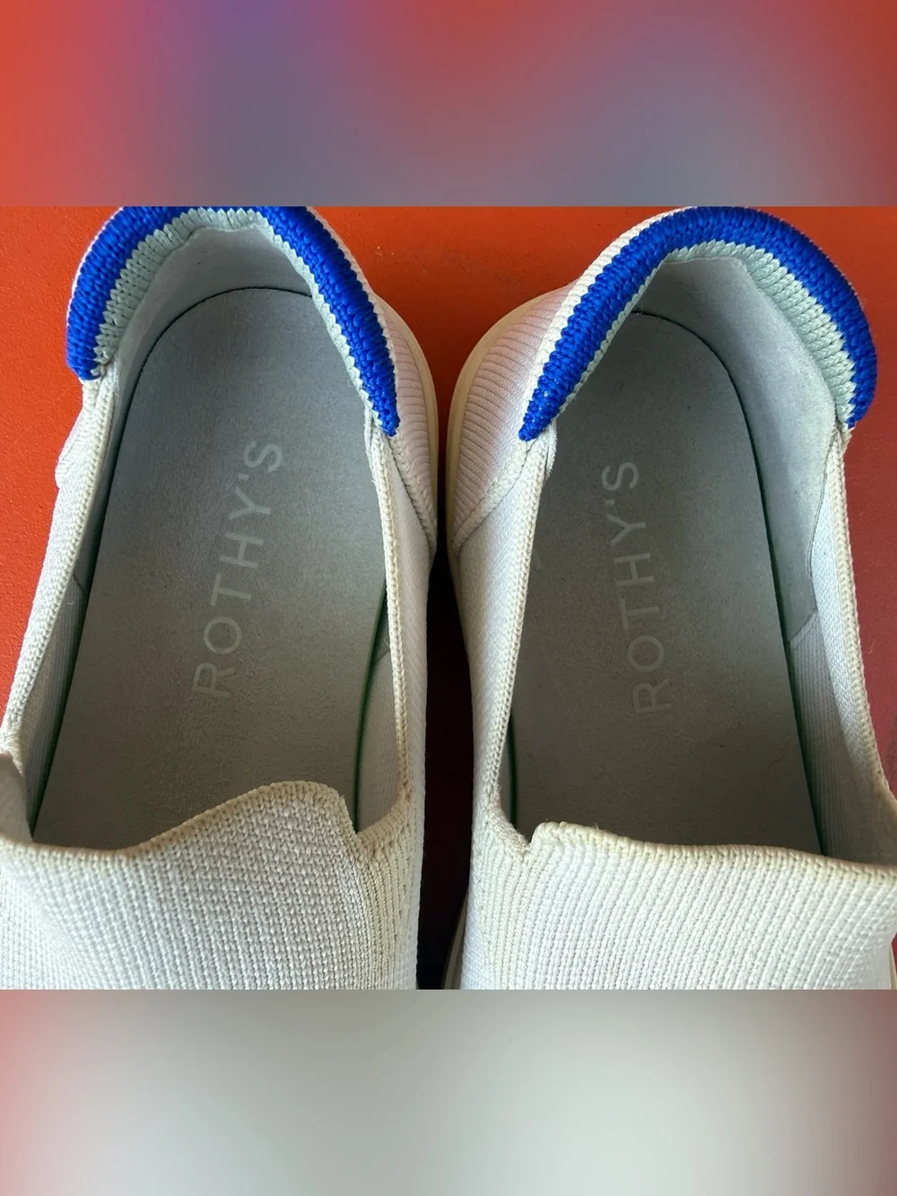 ROTHY'S The City Slip On Sneaker white
